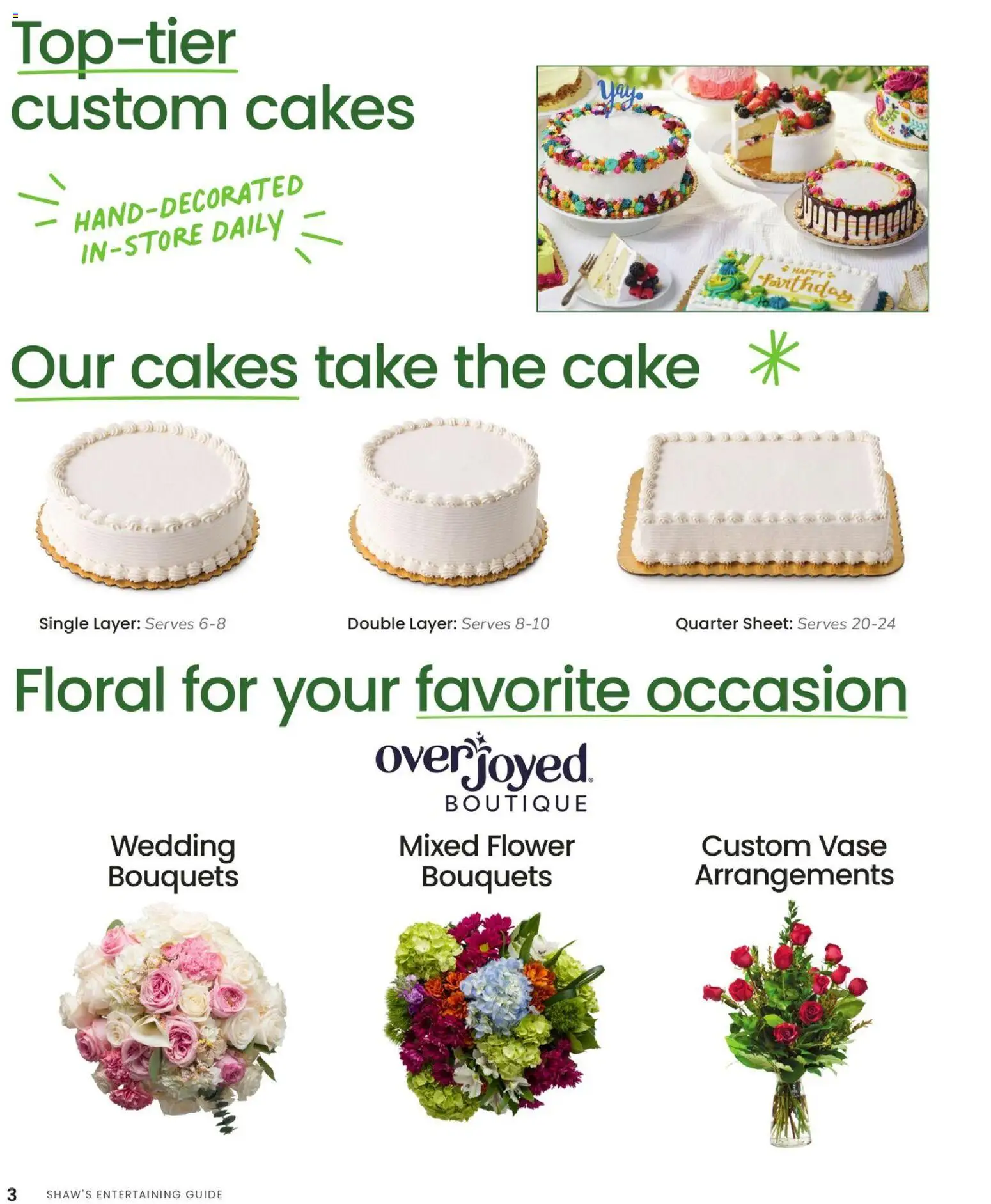 Shaw's Entertainment Guide - valid from 28.11.2025 | Page: 4 | Products: Bread, Coffee, Chocolate, Salad