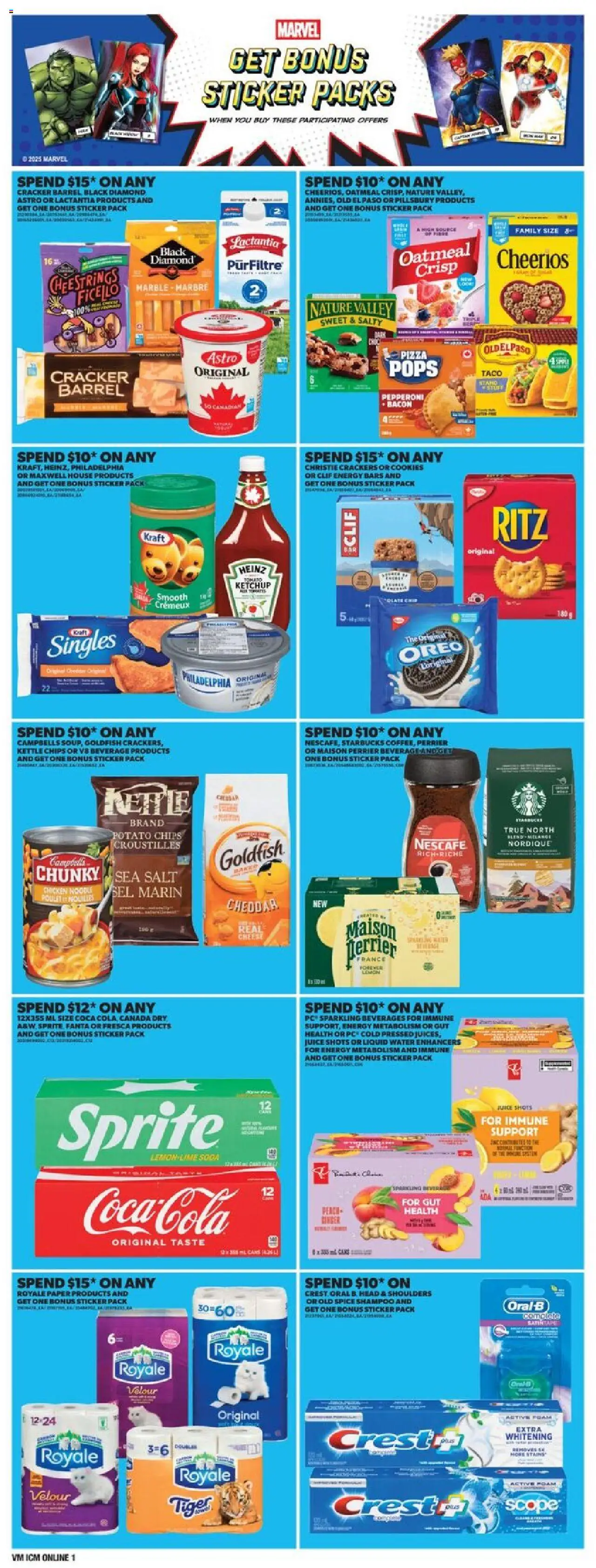 Valu Mart flyer valid from 18.09.2025 | Page: 6 | Products: Chips, Cookies, Juice, Chicken