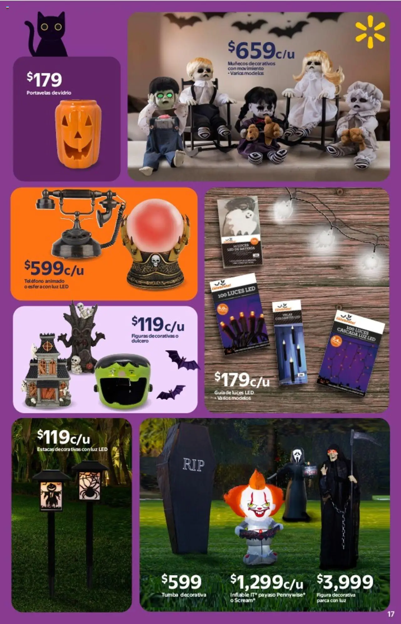 Nuevas ofertas de Walmart válidas en toda la República Mexicana desde el 14.10.2025. ¡Encuentra las mejores ofertas en Walmart - Folleto Halloween! | Página: 17 | Productos: Teléfono