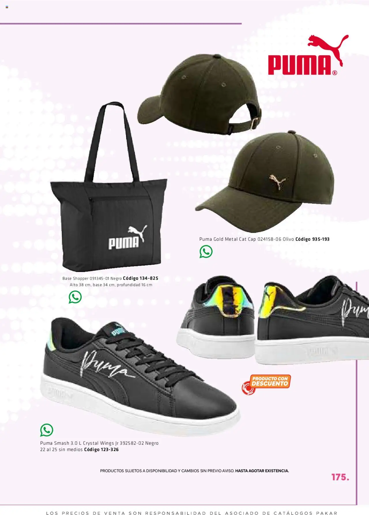 Nuevas ofertas de SC Pakar válidas en toda la República Mexicana desde el 06.03.2025. ¡Encuentra las mejores ofertas en SC Pakar catálogo Women! | Página: 175