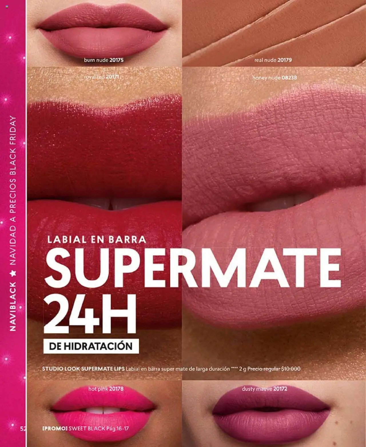 Catálogo CyZone Campaña 17 │ válido desde el 14.10.2025 | Página: 52 | Productos: Mate, Labial