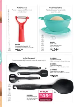Tupperware - Catálogo Vitrine 02 - Pré-Visualização do folheto da loja Tupperware, válido de 01.02.2026 | Página: 41 | Produtos: Geladeira, Escumadeira, Espátula