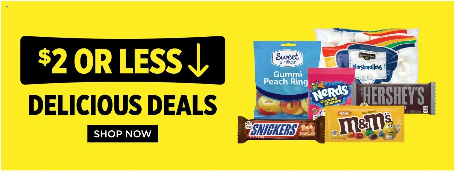 Dollar General Weekly Ad - TX - valid from 07.12.2025 | Page: 11 | Products: Ring, Chocolate, Candies, Peach