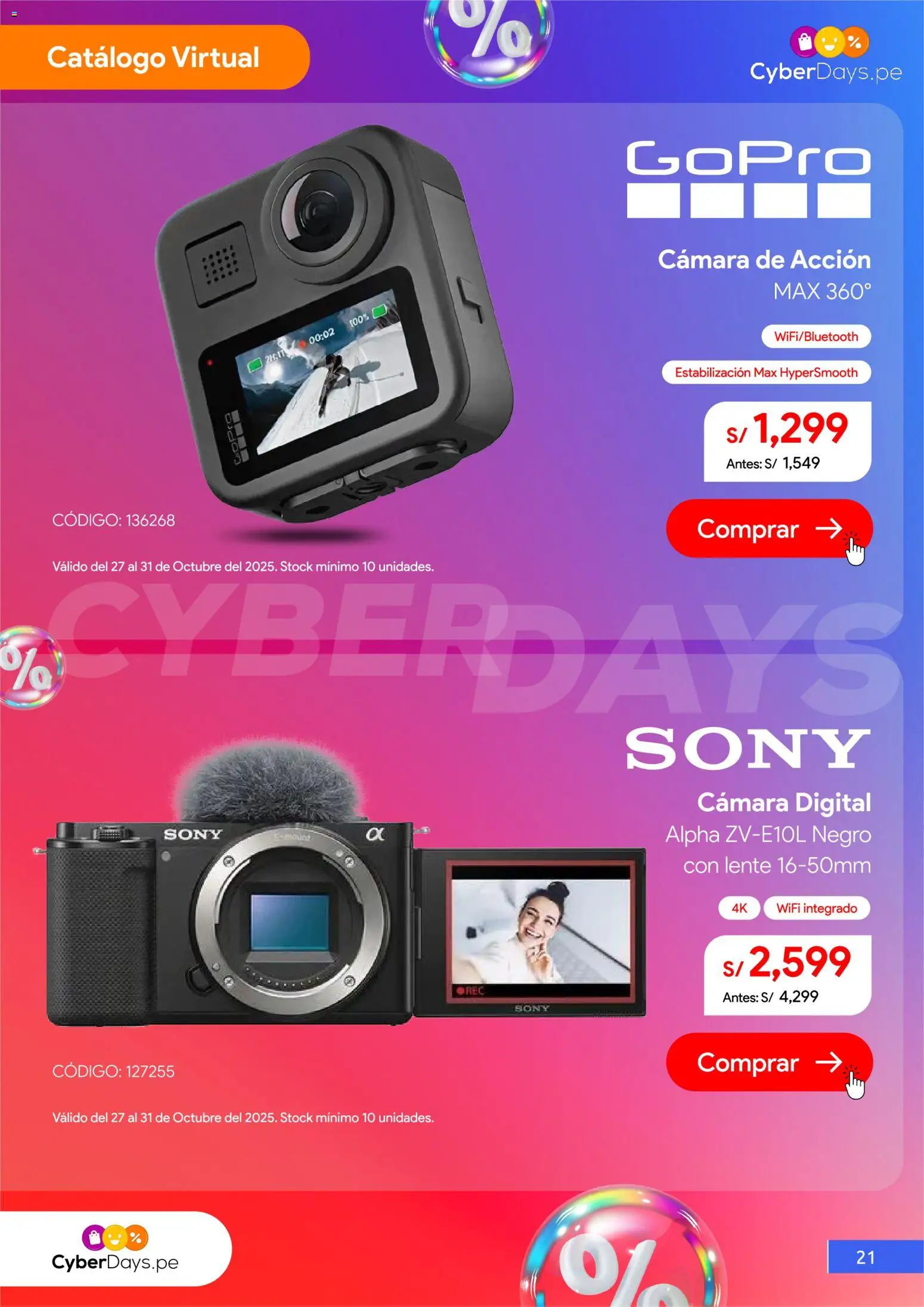 Catálogo Hiraoka válido desde 27.10.2025 | Página: 22 | Productos: Cámara