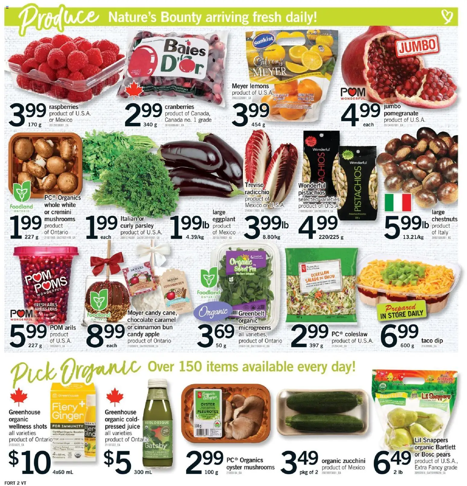 Fortinos flyer valid from 27.11.2025 | Page: 3 | Products: Chocolate, Juice