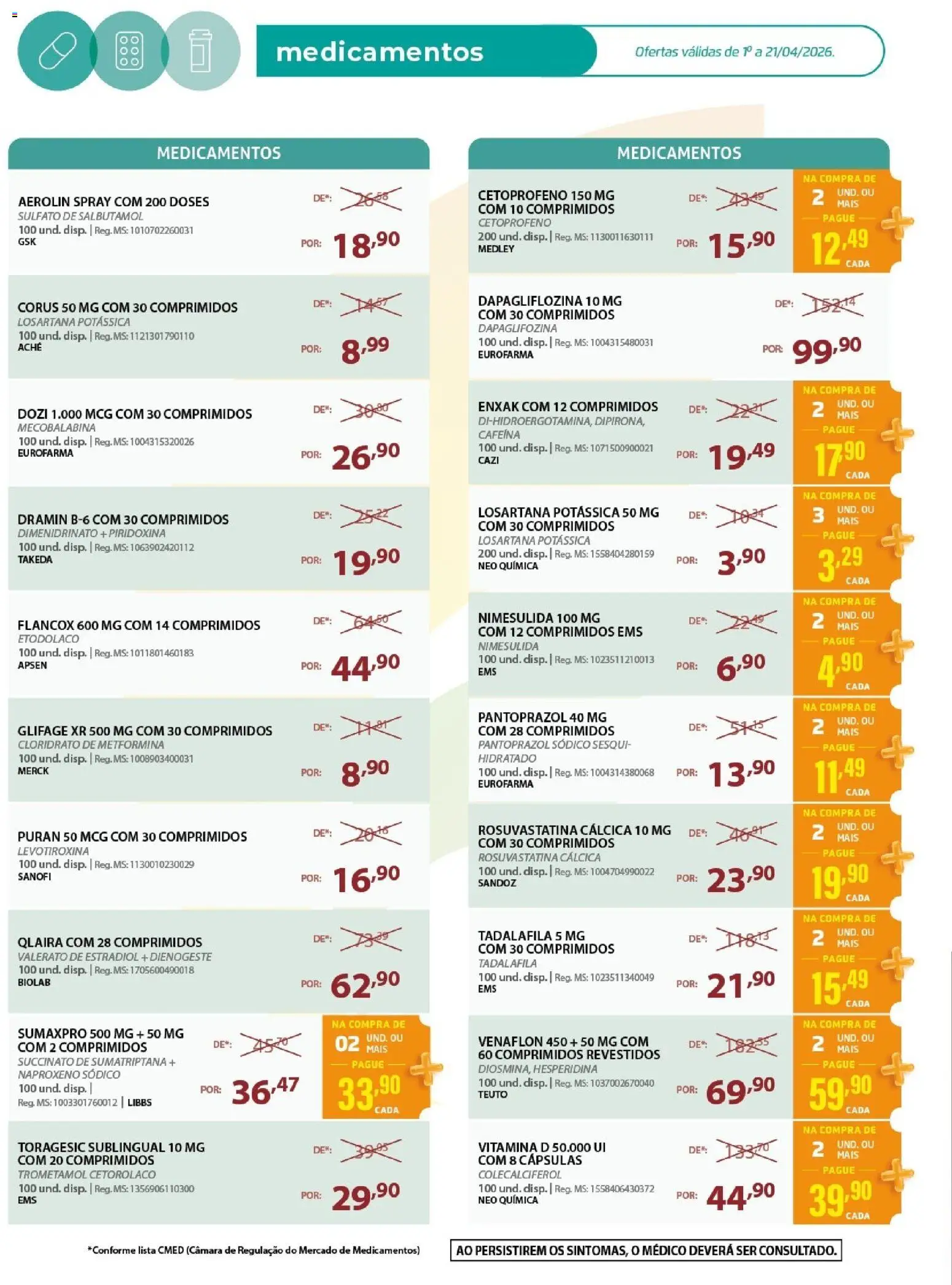 Cooper Folheto - válido de 01.04.2026 | Página: 4 | Produtos: Vitamina d