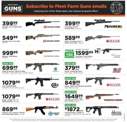 Preview of Mills Fleet Farm weekly ads valid from 23.10.2025 | Page: 5 | Products: Gun