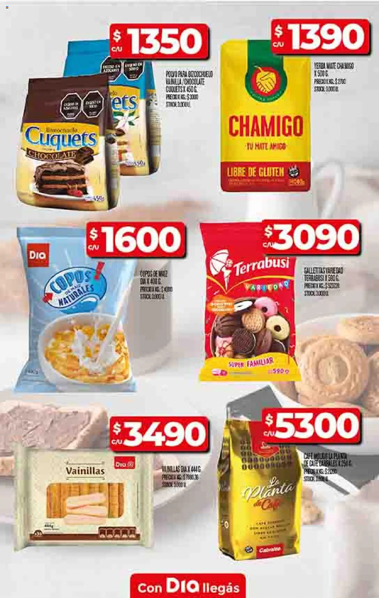 Supermercado DIA Ofertas │ válido desde el 25.06.2025 | Página: 12 | Productos: Copos, Galletitas, Yerba, Planta