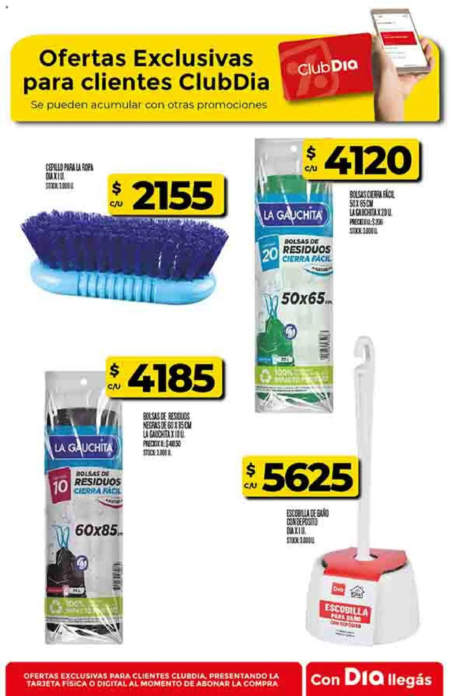Supermercado DIA Ofertas │ válido desde el 28.01.2026 | Página: 49 | Productos: Baño, Cepillo, Ropa, Escobilla
