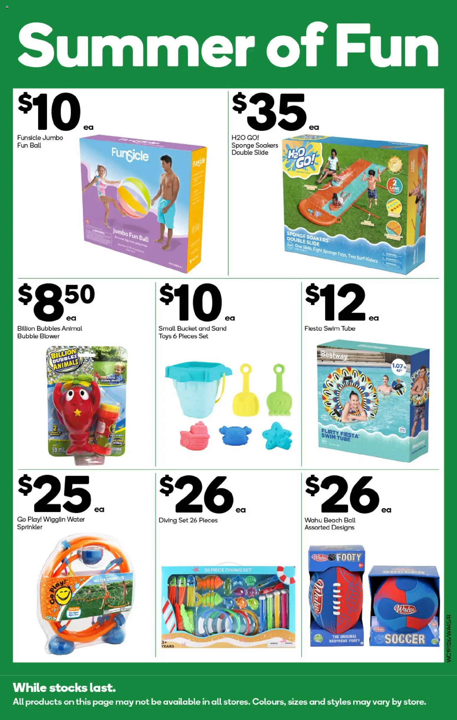 Woolworths catalogue - valid from 19.11.2025 | Page: 45 | Products: Bucket, Water, Sponge