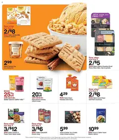 Preview of Target weekly ads valid from 19.10.2025 | Page: 8 | Products: Nuts, Cream, Ice cream, Pumpkin