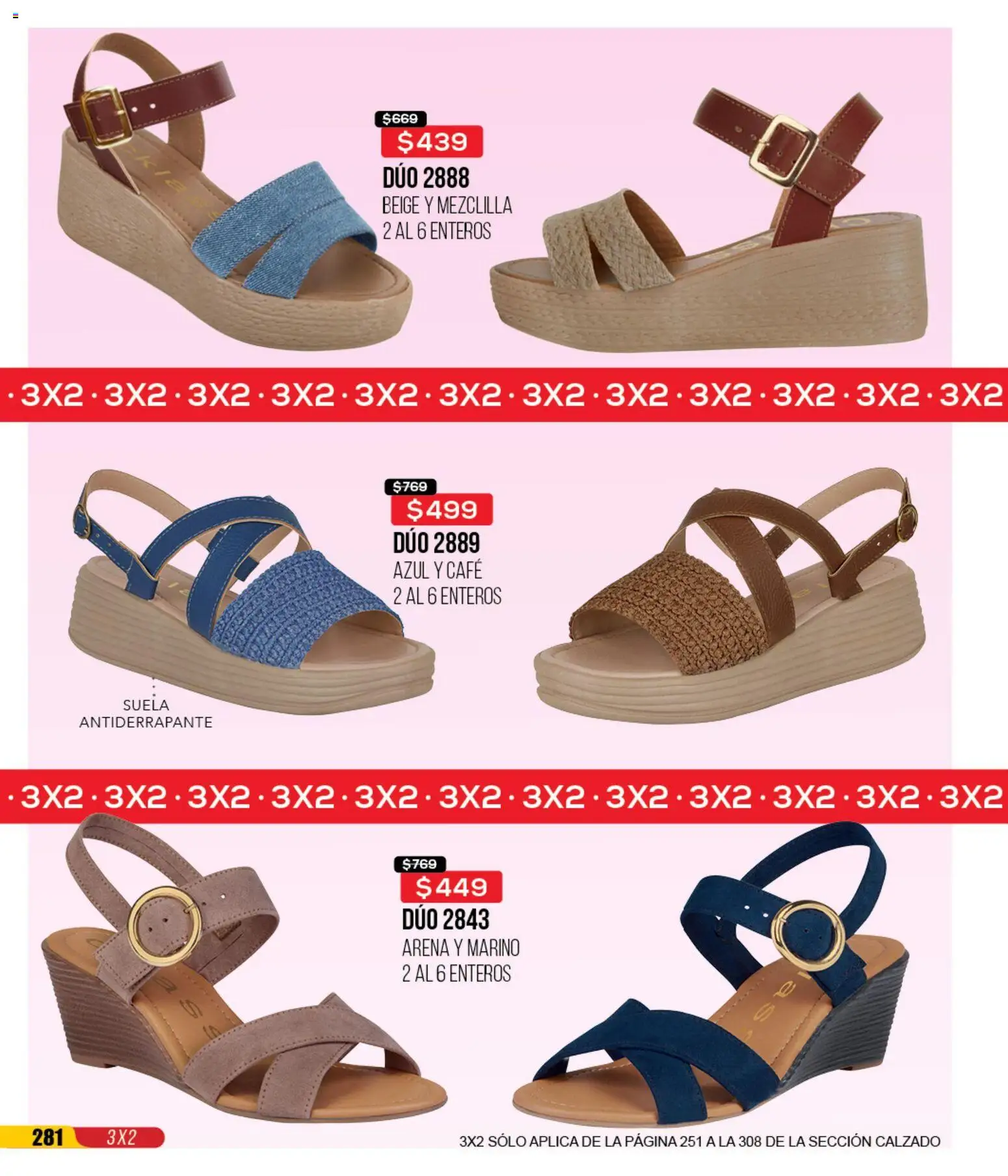 Nuevas ofertas de Cklass válidas en toda la República Mexicana desde el 12.01.2026. ¡Encuentra las mejores ofertas en Cklass catálogo Mega Ofertas Calzado! | Página: 282 | Productos: Café