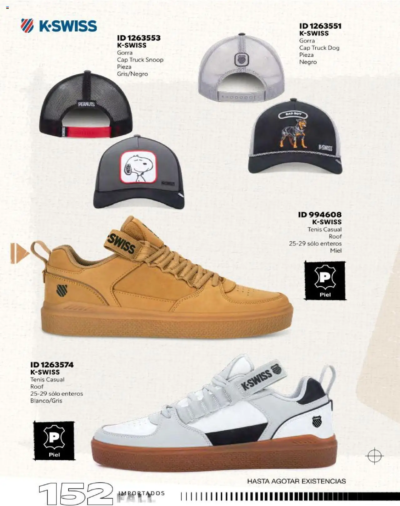 Nuevas ofertas de Price Shoes válidas en toda la República Mexicana desde el 18.10.2025. ¡Encuentra las mejores ofertas en Price Shoes catálogo Fall Importados segunda! | Página: 152 | Productos: Tenis, Gorra