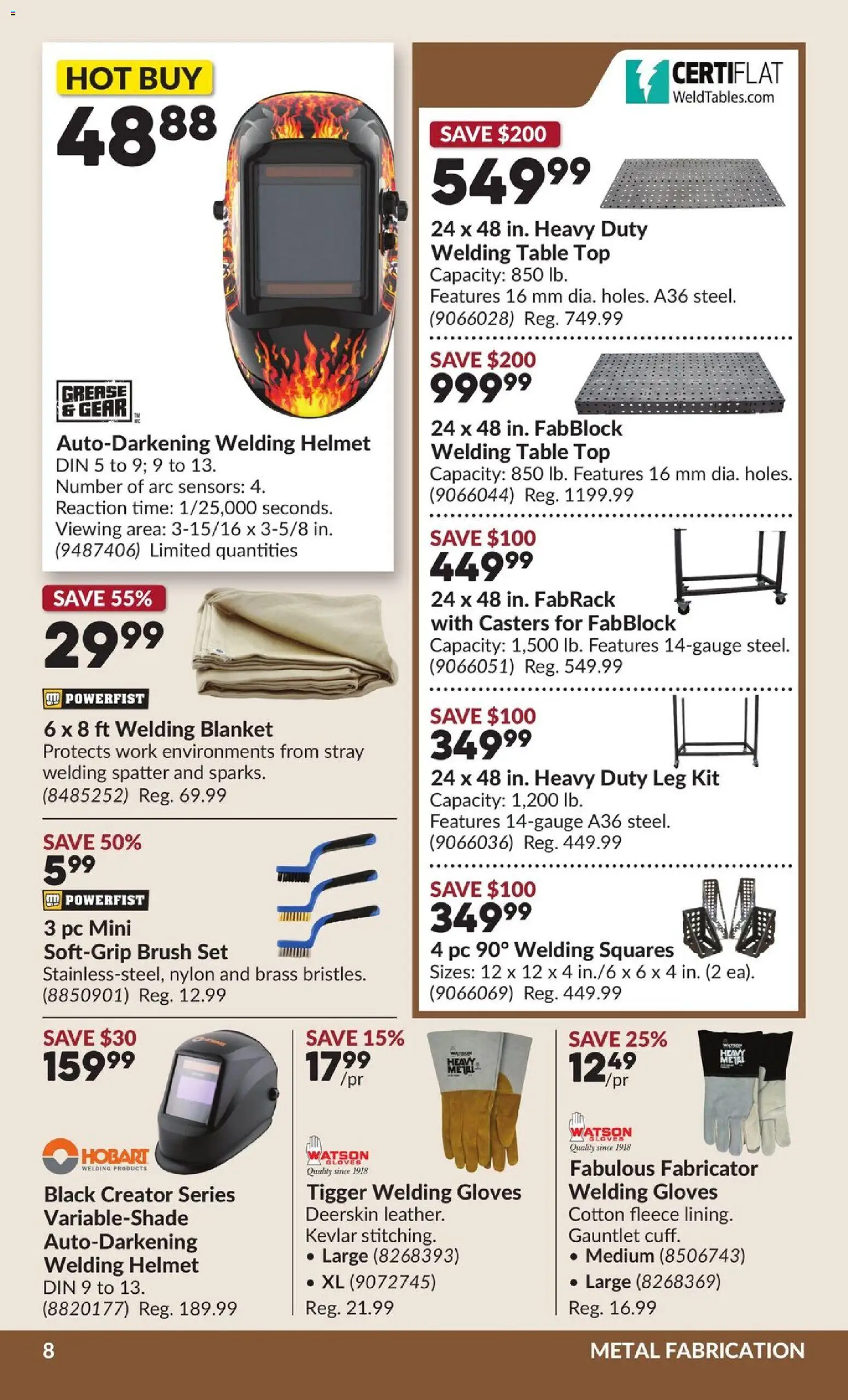 Princess Auto flyer valid from 21.04.2026 | Page: 12 | Products: PC, Brush, Blanket, Table