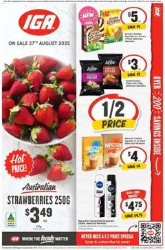 Preview of IGA Catalogue VIC - valid from 27.08.2025