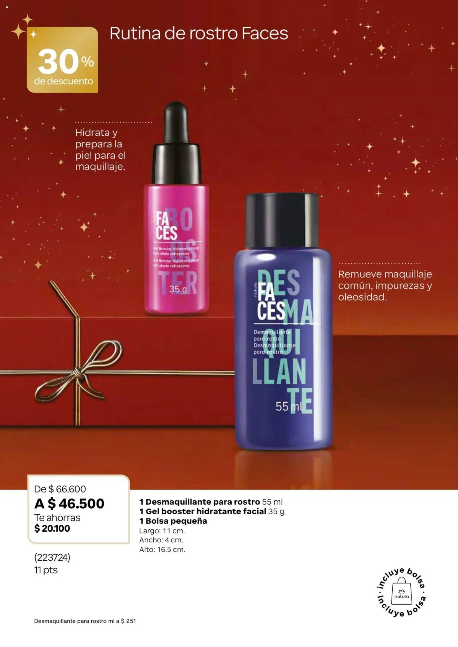 Natura revista - valida desde el 13.11.2025 | Página: 45 | Productos: Té, Bolsa, Maquillaje, Desmaquillante