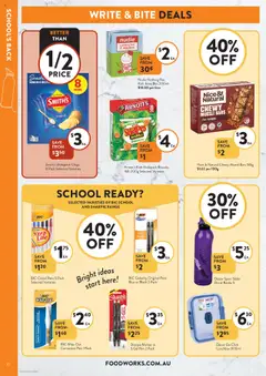 Foodworks catalogue - valid from 16.07.2025 | Page: 10 | Products: Juice, Apples, Chips, Biscuits