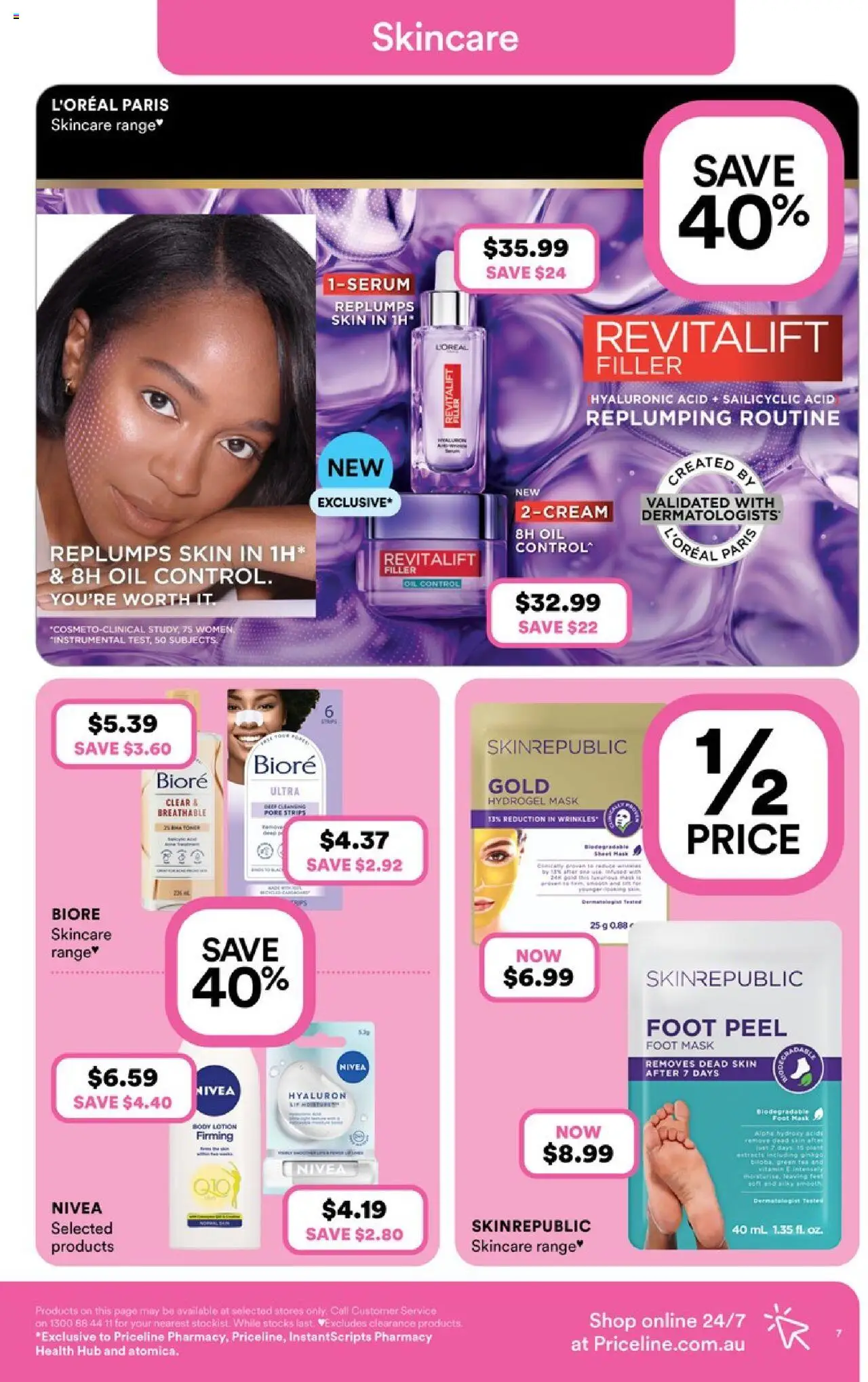 Priceline Pharmacy catalogue - valid from 02.07.2025 | Page: 7 | Products: Oil, Lotion, Body lotion, Vitamin