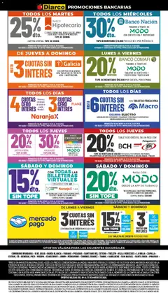Vista previa Diarco ofertas válido desde el 09.03.2026 | Página: 22 | Productos: Cartera, Banco, Sobre, General