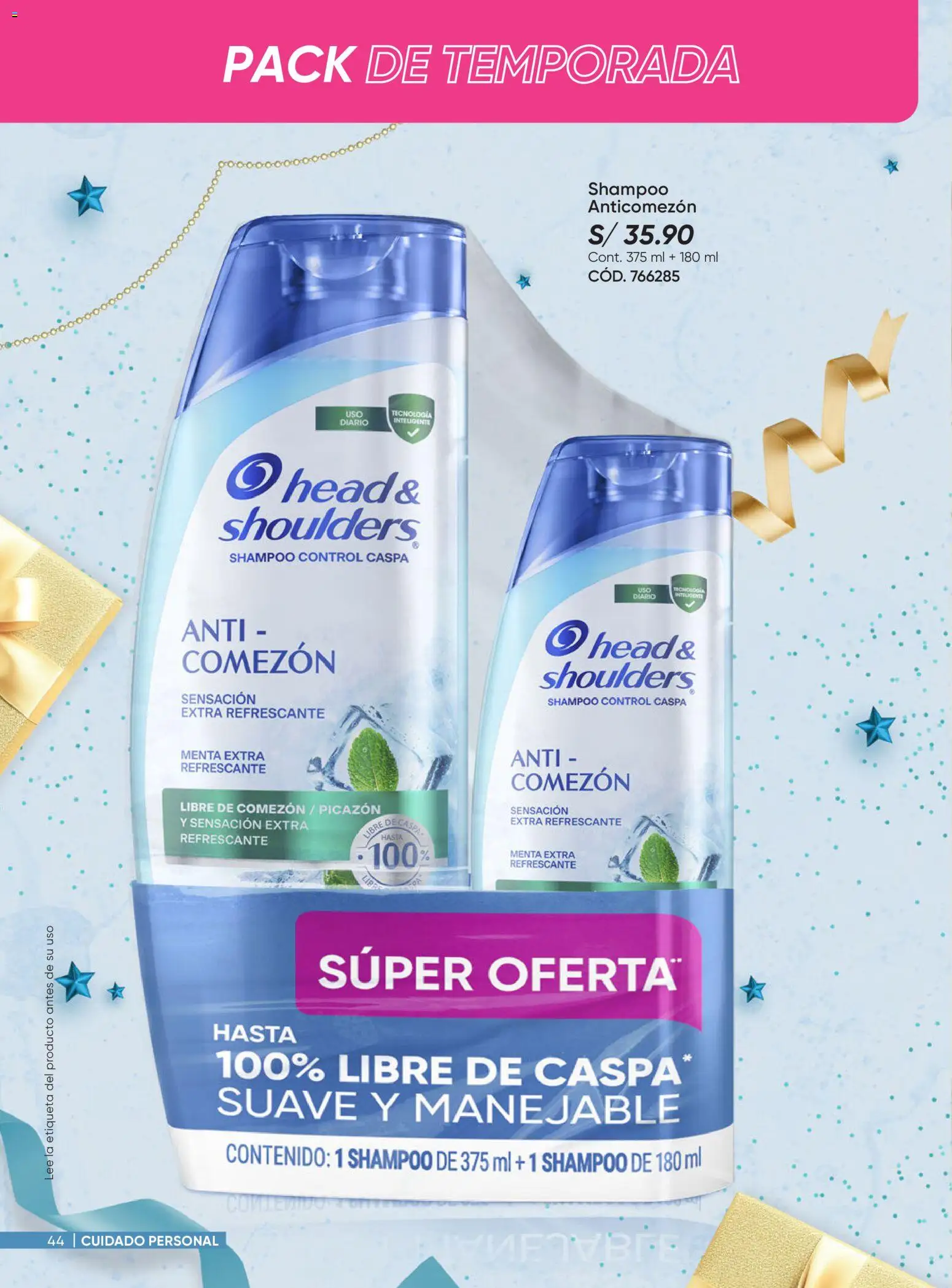 Catálogo Azzorti válido desde 03.11.2025 | Página: 44 | Productos: Shampoo