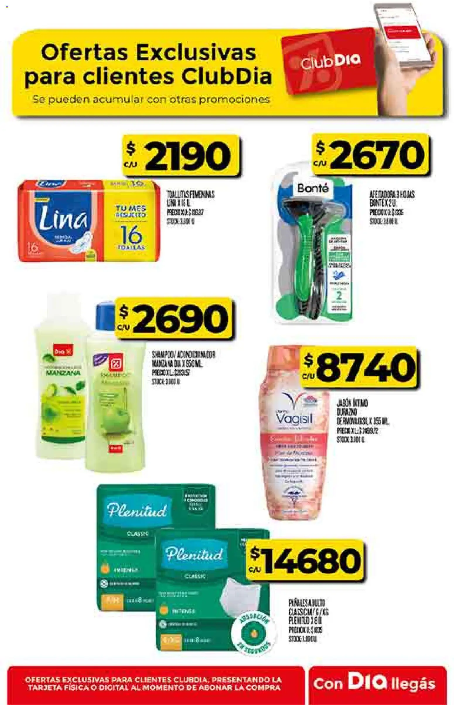 Dia - Ofertas - Salta y Jujuy │ válido desde el 19.11.2025 | Página: 52 | Productos: Jabón, Manzana, Afeitadora, Pañales