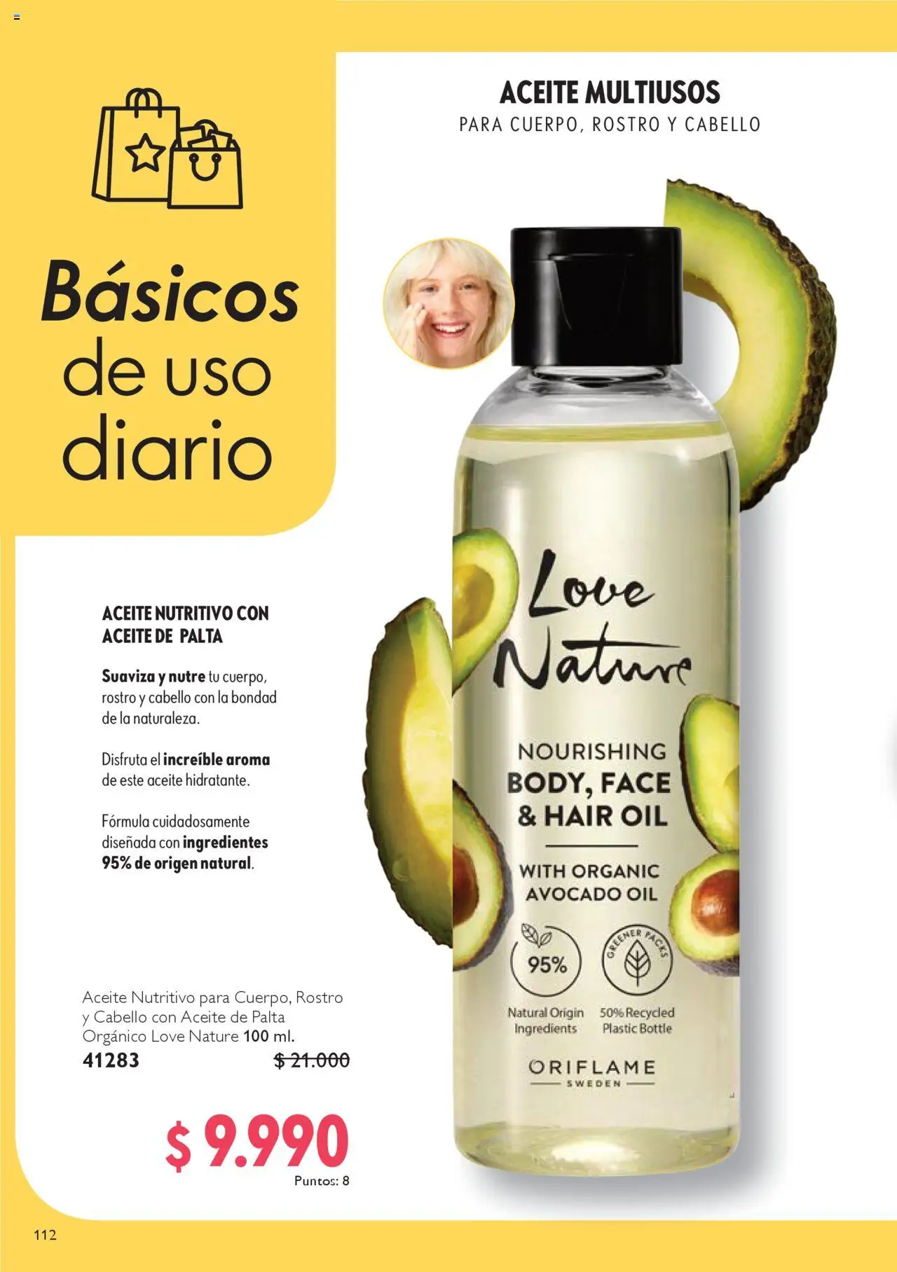 Oriflame - Catálogo │ válido desde el 13.09.2025 | Página: 112 | Productos: Palta, Aceite