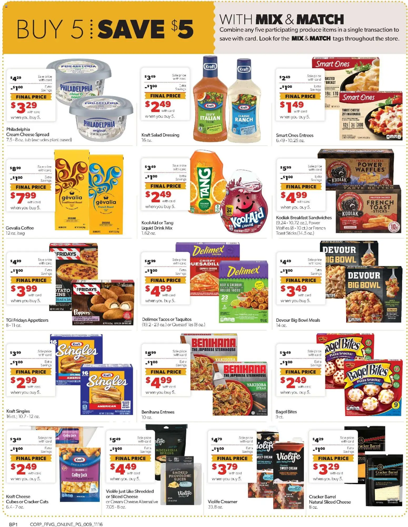 Family Fare Weekly Ad - MI - valid from 16.11.2025 | Page: 6 | Products: Corn, Beef, Salad, Bag