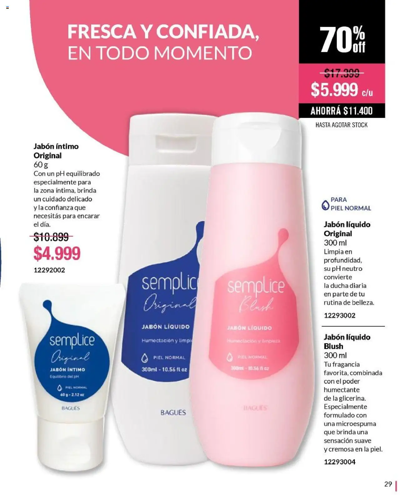 Bagués catálogo │ válido desde el 01.06.2025 | Página: 29 | Productos: Ducha, Fragancia, Jabón líquido, Jabón