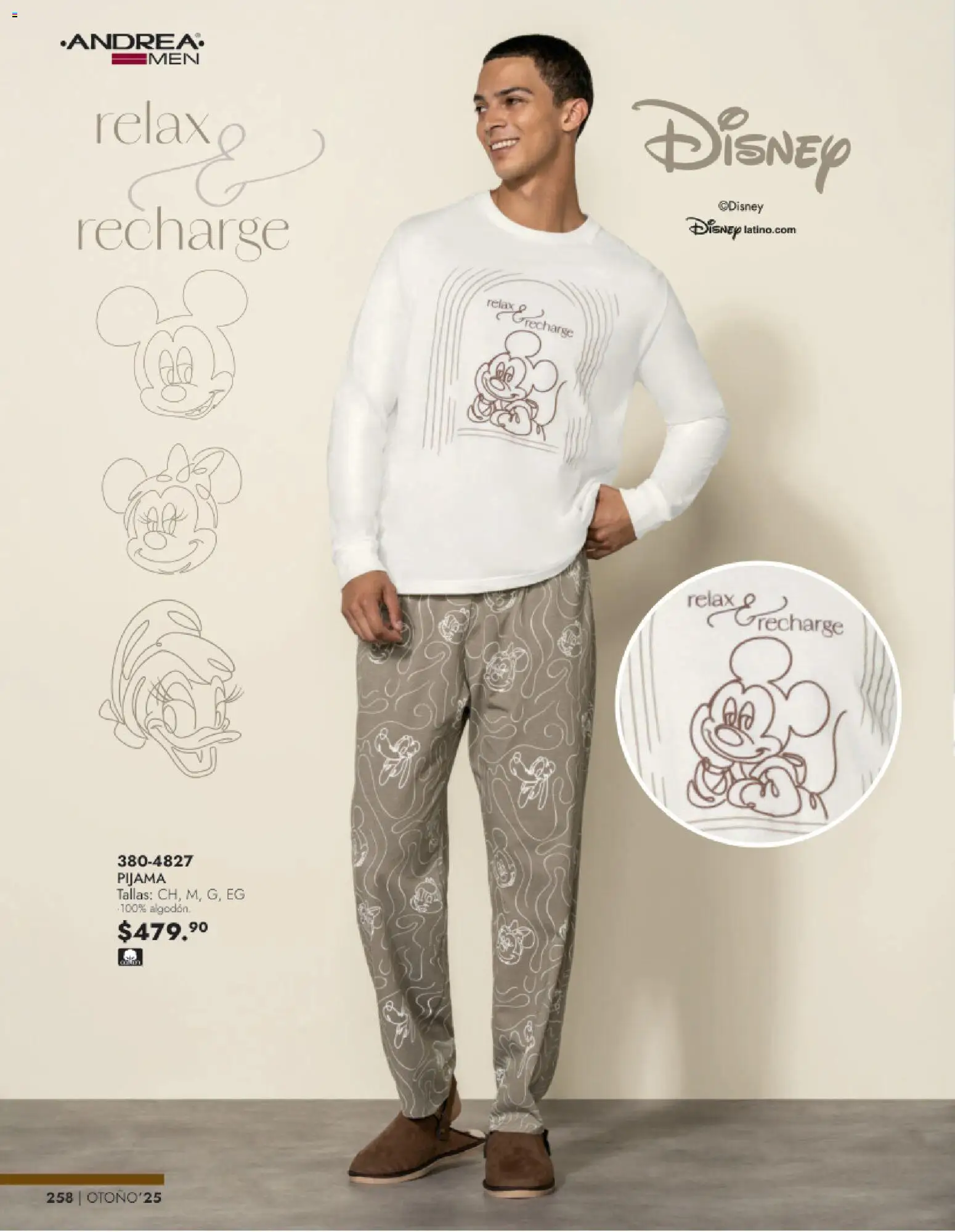 Nuevas ofertas de Andrea válidas en toda la República Mexicana desde el 26.11.2025. ¡Encuentra las mejores ofertas en Andrea catálogo Vestir Caballero otoño! | Página: 96 | Productos: Pijama