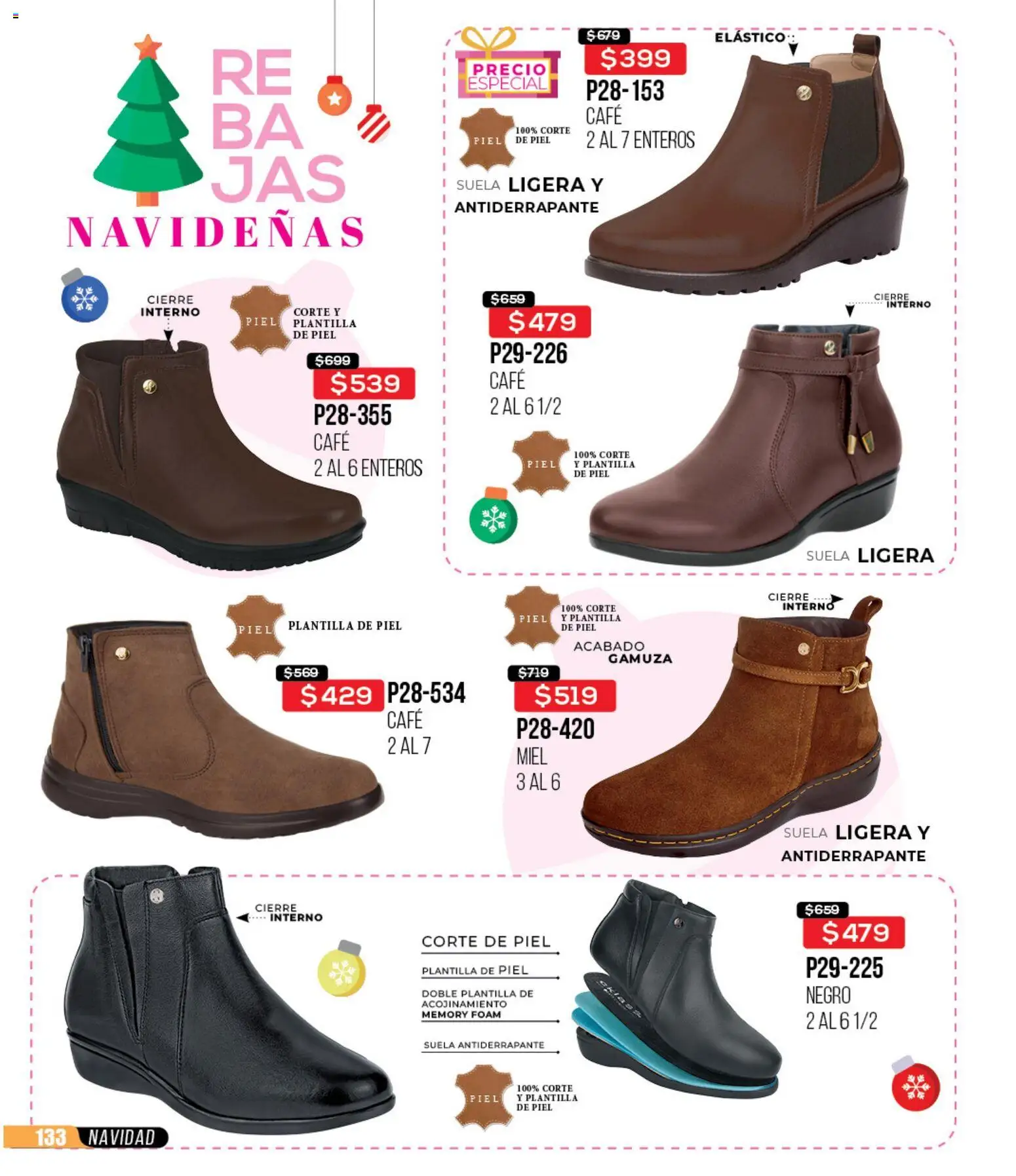 Nuevas ofertas de Cklass válidas en toda la República Mexicana desde el 30.11.2025. ¡Encuentra las mejores ofertas en Cklass catálogo Rebajas Navideñas Ropa! | Página: 391 | Productos: Café, Gamuza