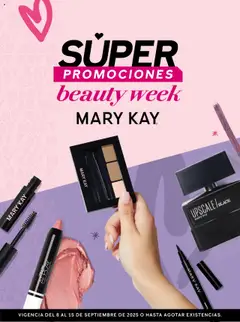 Vista previa de Mary Kay catálogo, nuevo folleto de la tienda, válido en México a partir del 08.09.2025