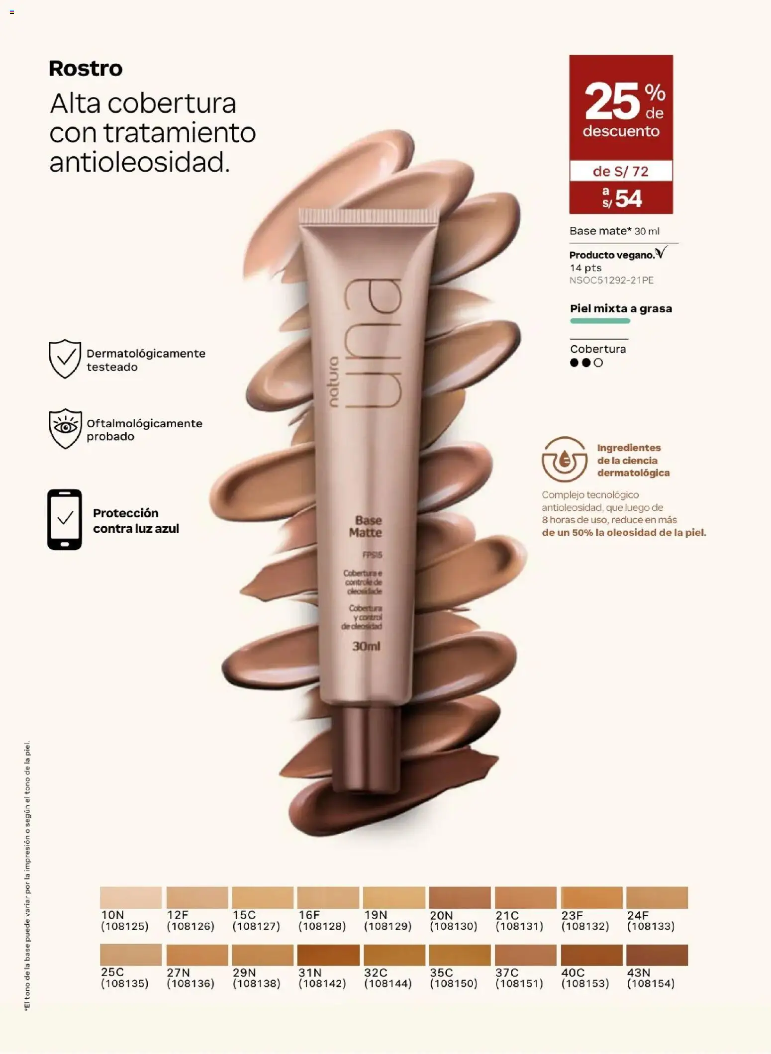 Catálogo Natura válido desde 31.03.2026 | Página: 70