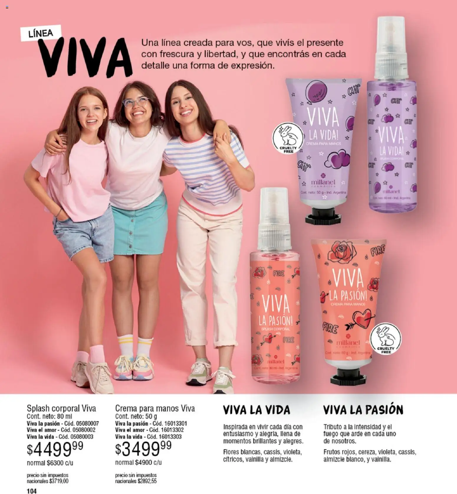 Millanel - Catálogo │ válido desde el 05.01.2026 | Página: 104 | Productos: Crema