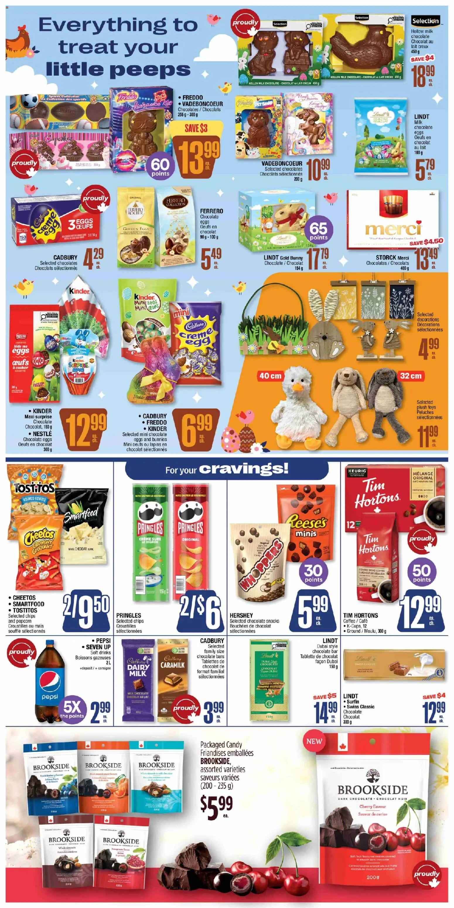Jean Coutu flyer valid from 05.03.2026 | Page: 6 | Products: Milk, Eggs, Coffee, Chocolate