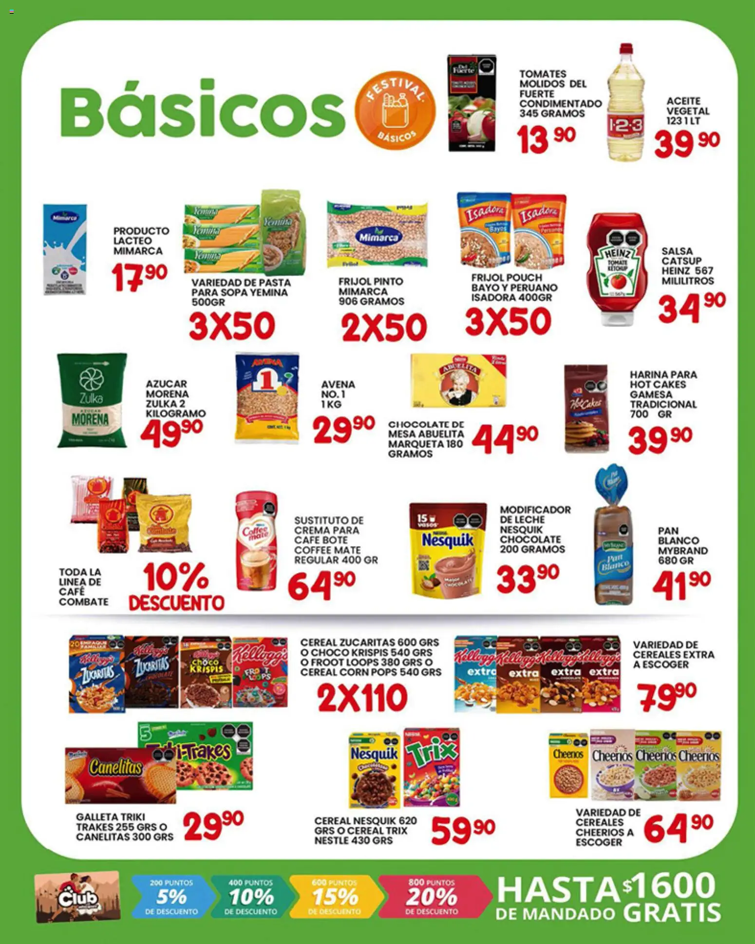 Nuevas ofertas de Alsuper válidas en toda la República Mexicana desde el 06.01.2026. ¡Encuentra las mejores ofertas en Alsuper folleto Chihuahua Capital! | Página: 2 | Productos: Avena, Crema, Catsup, Mesa