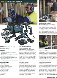 Preview of Bunnings Warehouse Trade Magazine - valid from 01.02.2026 | Page: 19 | Products: Battery, Bag, Torch, Grinder
