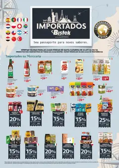 Bistek Supermercados ofertas Importados - Pré-Visualização do folheto da loja Bistek Supermercados, válido de 24.04.2026