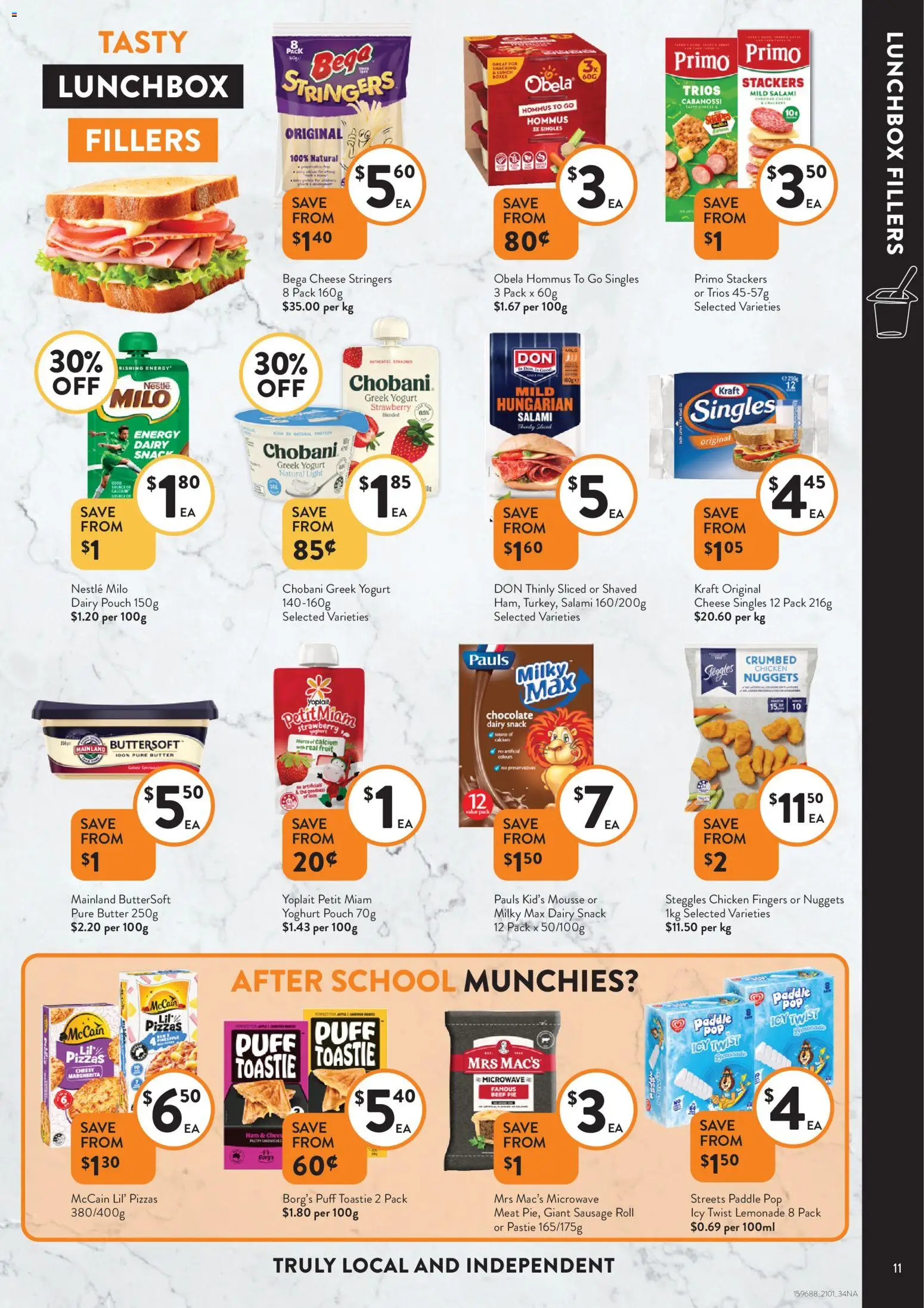 Foodworks catalogue - valid from 21.01.2026 | Page: 11 | Products: Cheese, Yoghurt, Mousse, Microwave