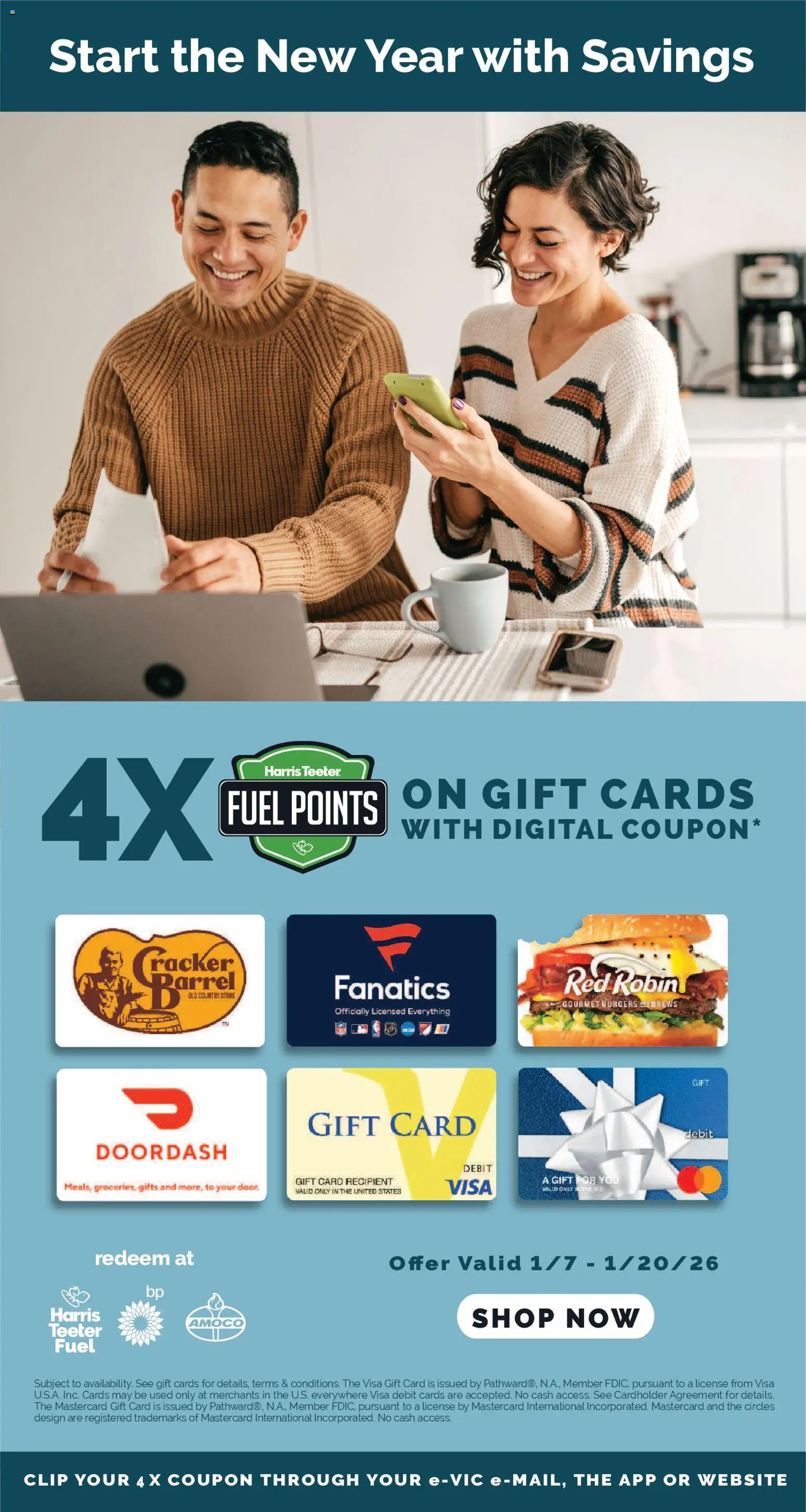 Harris Teeter Weekly Ad - valid from 14.01.2026 | Page: 6 | Products: Clip