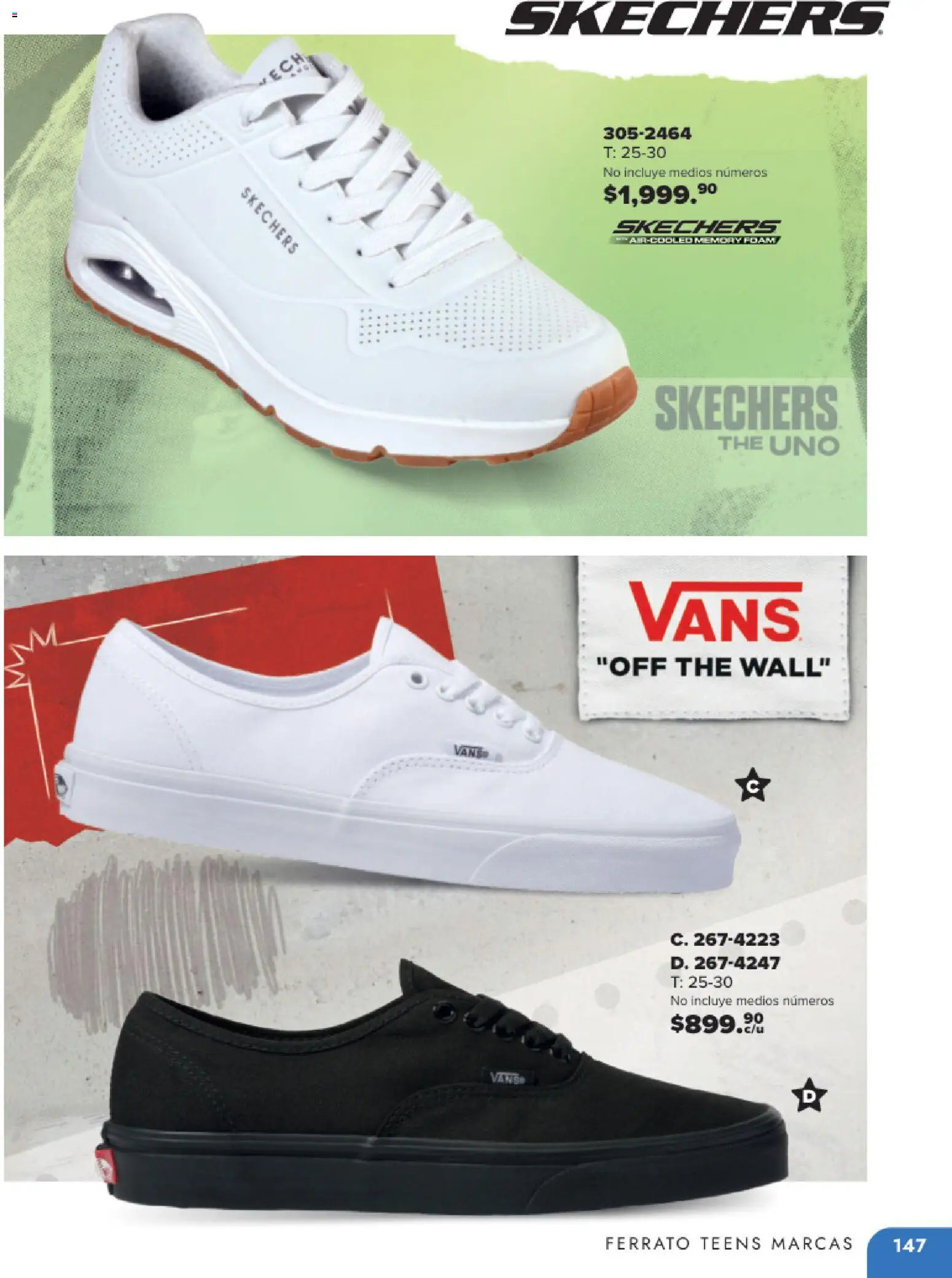 Nuevas ofertas de Andrea válidas en toda la República Mexicana desde el 25.05.2025. ¡Encuentra las mejores ofertas en Andrea catálogo Colegial ! | Página: 147