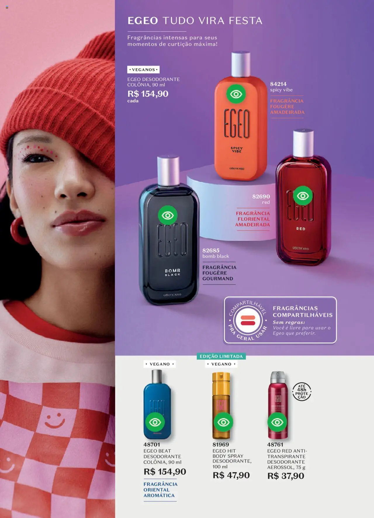 O Boticário Folheto - válido de 11.08.2025 | Página: 88 | Produtos: Fragrância, Desodorante, Body