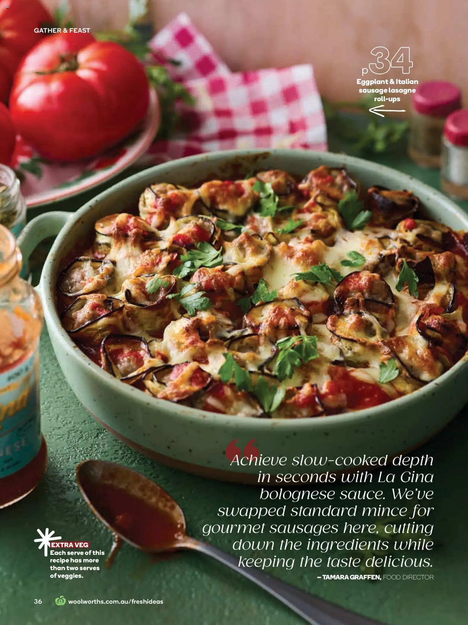 Woolworths catalogue - valid from 01.04.2026 | Page: 36 | Products: Sausage, Eggplant