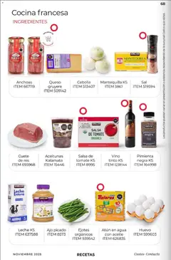 Vista previa de Mantequilla KS, Mantequilla KS de crema dulce sin sal, nuevo folleto de la tienda, válido en México a partir del 01.11.2025 | Página: 68