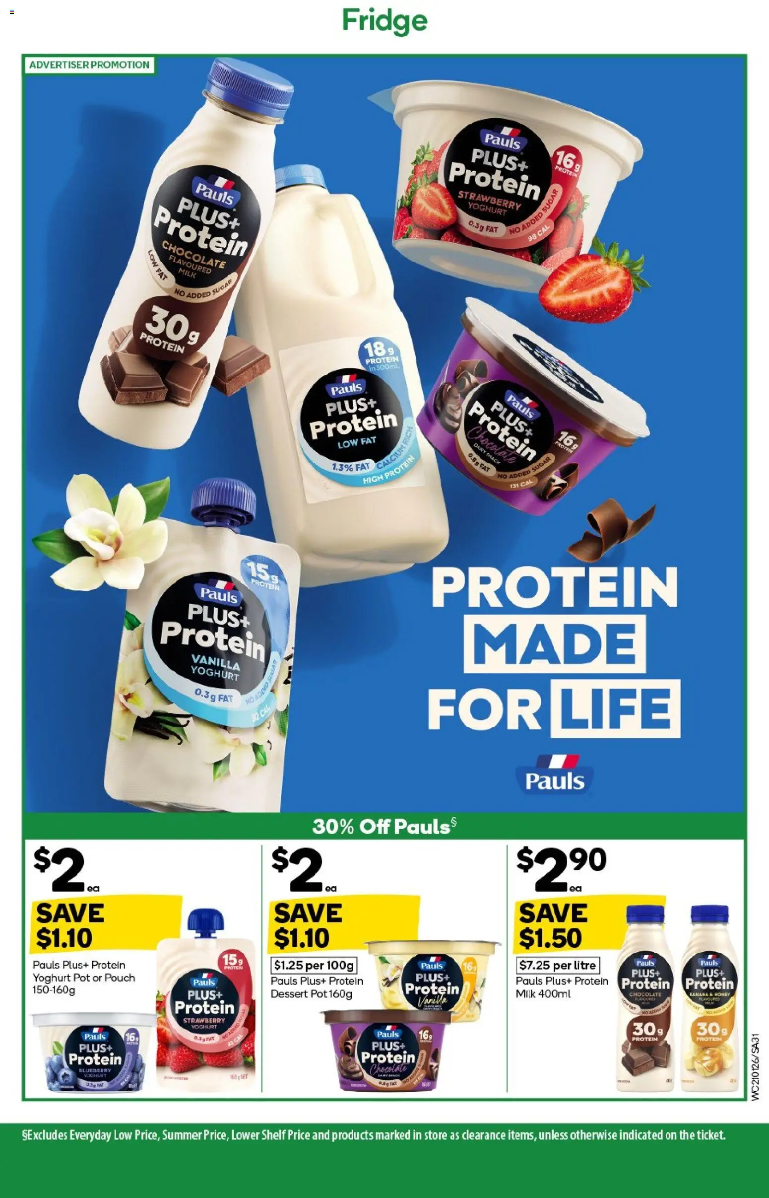 Woolworths catalogue - valid from 21.01.2026 | Page: 31 | Products: Shelf, Milk, Yoghurt, Sugar