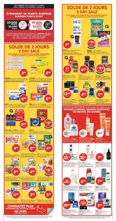 Preview of Pharmaprix weekly flyer / circulaire from shop Pharmaprix valid from 23.01.2026