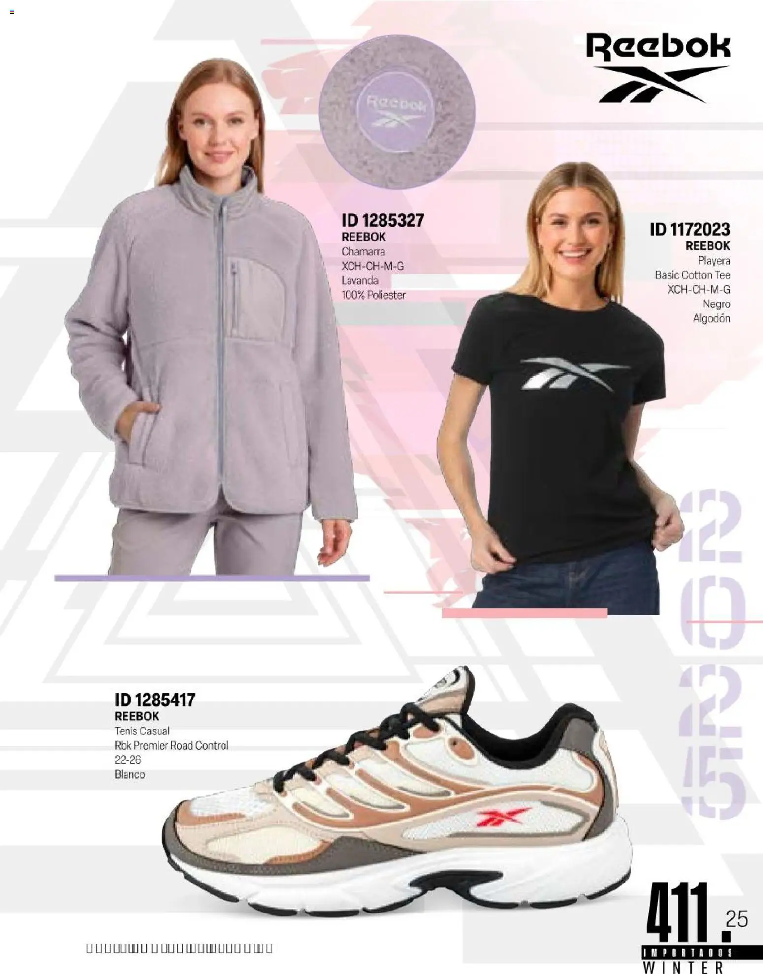 Nuevas ofertas de Price Shoes válidas en toda la República Mexicana desde el 11.11.2025. ¡Encuentra las mejores ofertas en Price Shoes catálogo Importados Winter 2025  ! | Página: 411 | Productos: Tenis, Chamarra, Algodón, Playera