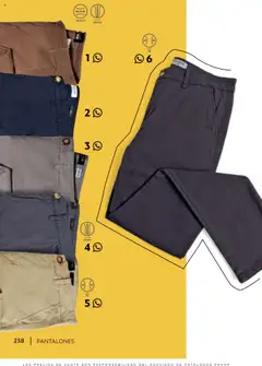 Vista previa de SC Pakar Catálogo Ropa y Accesorios, nuevo folleto de la tienda, válido en México a partir del 24.07.2025 | Página: 238 | Productos: Pantalones