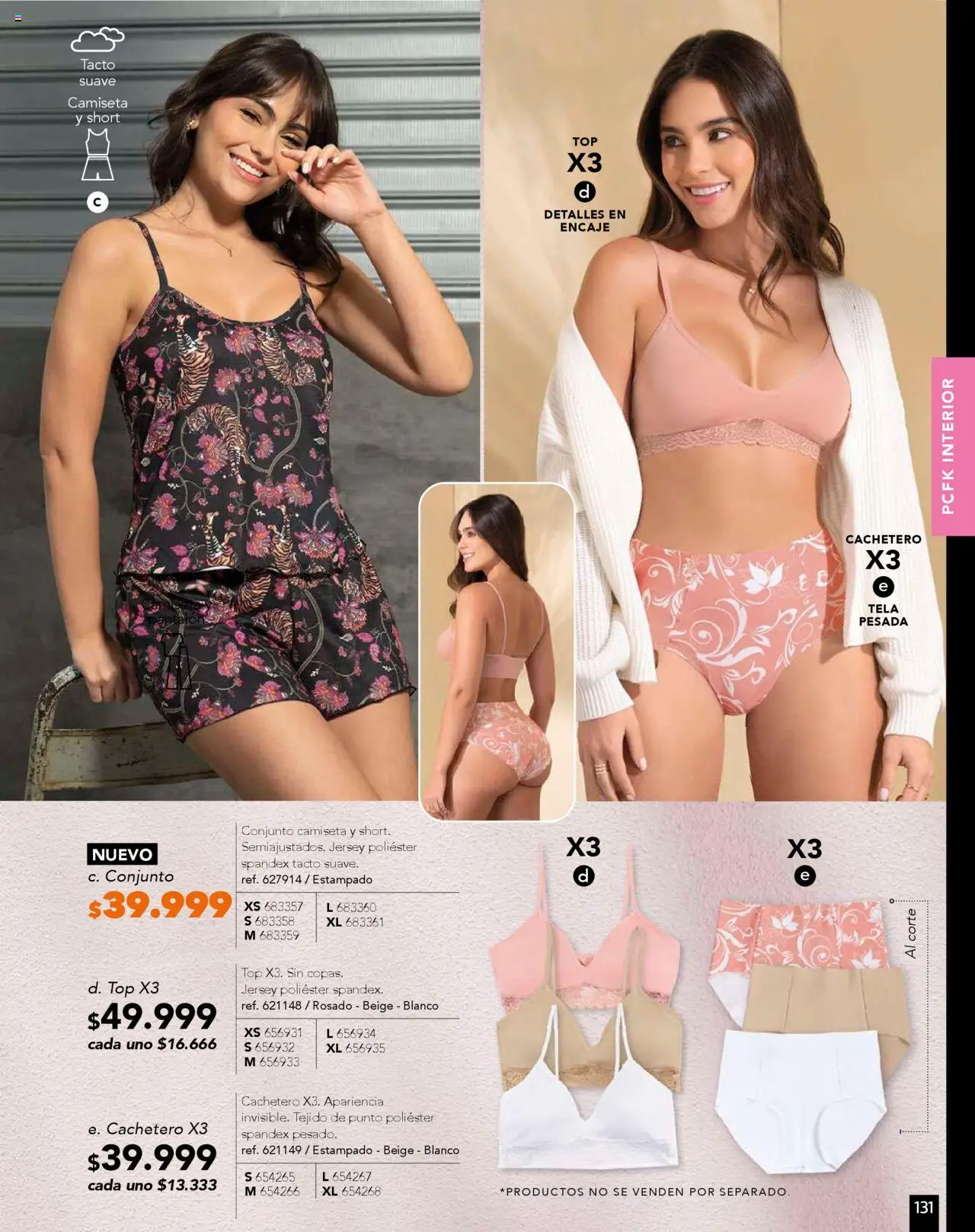 Pacifika revista - valida desde el 10.09.2025 | Página: 151 | Productos: Short, Camiseta, Top, Conjunto