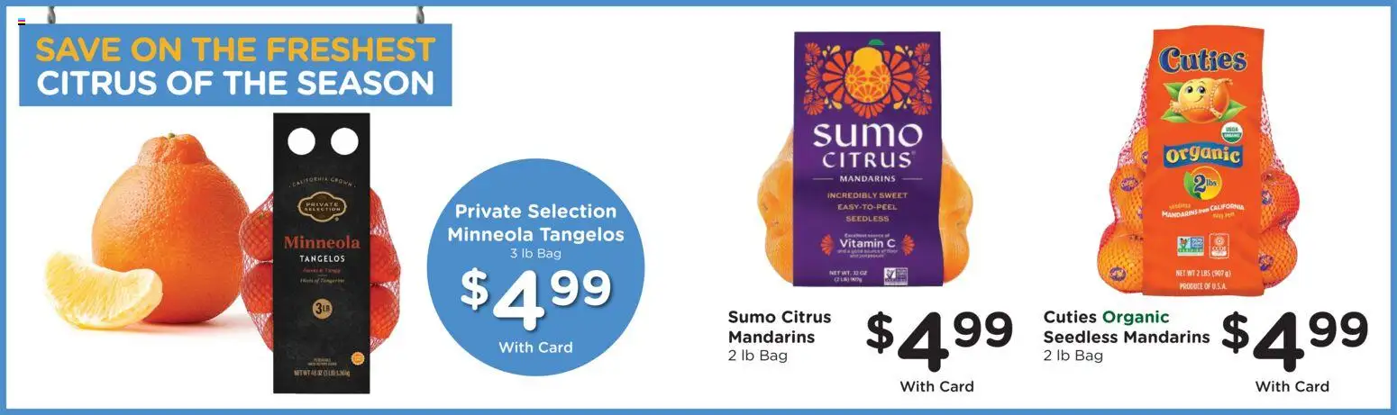 Fred Meyer Weekly Ad - valid from 04.02.2026 | Page: 10 | Products: Vitamin, Mandarins, Bag, Iron