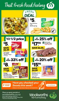 Woolworths catalogue preview  - valid from 27.04.2026